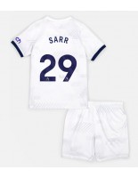 Tottenham Hotspur Pape Matar Sarr #29 Domácí dres pro děti 2023-24 Krátký Rukáv (+ trenýrky)